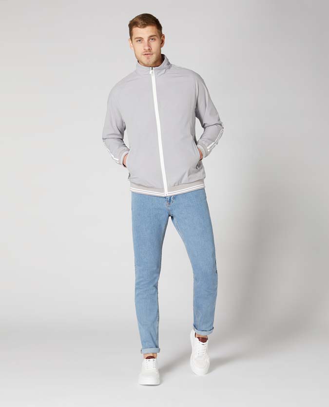 Tapered Fit Track Jacket