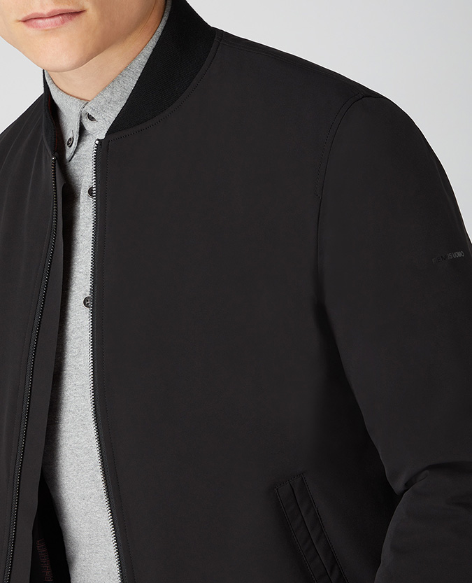 Tapered Fit Bomber Jacket