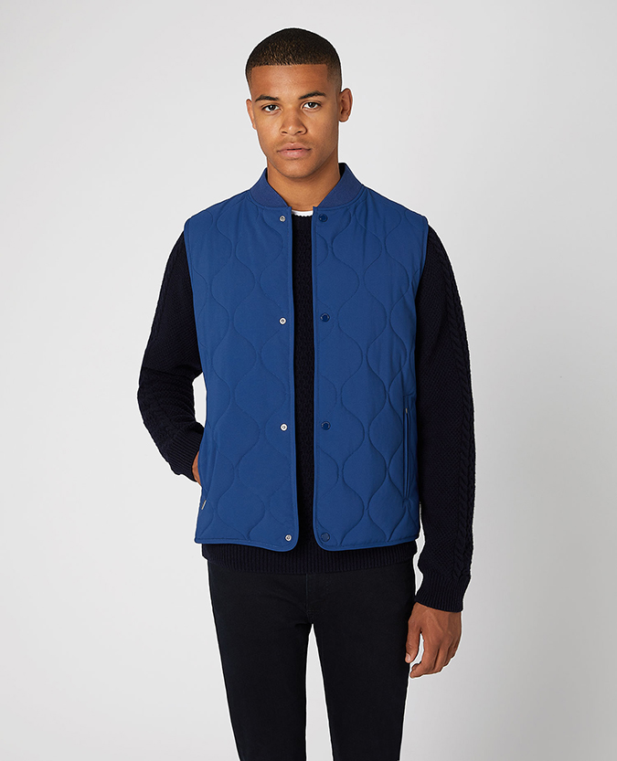 Lightweight Quilted Gilet